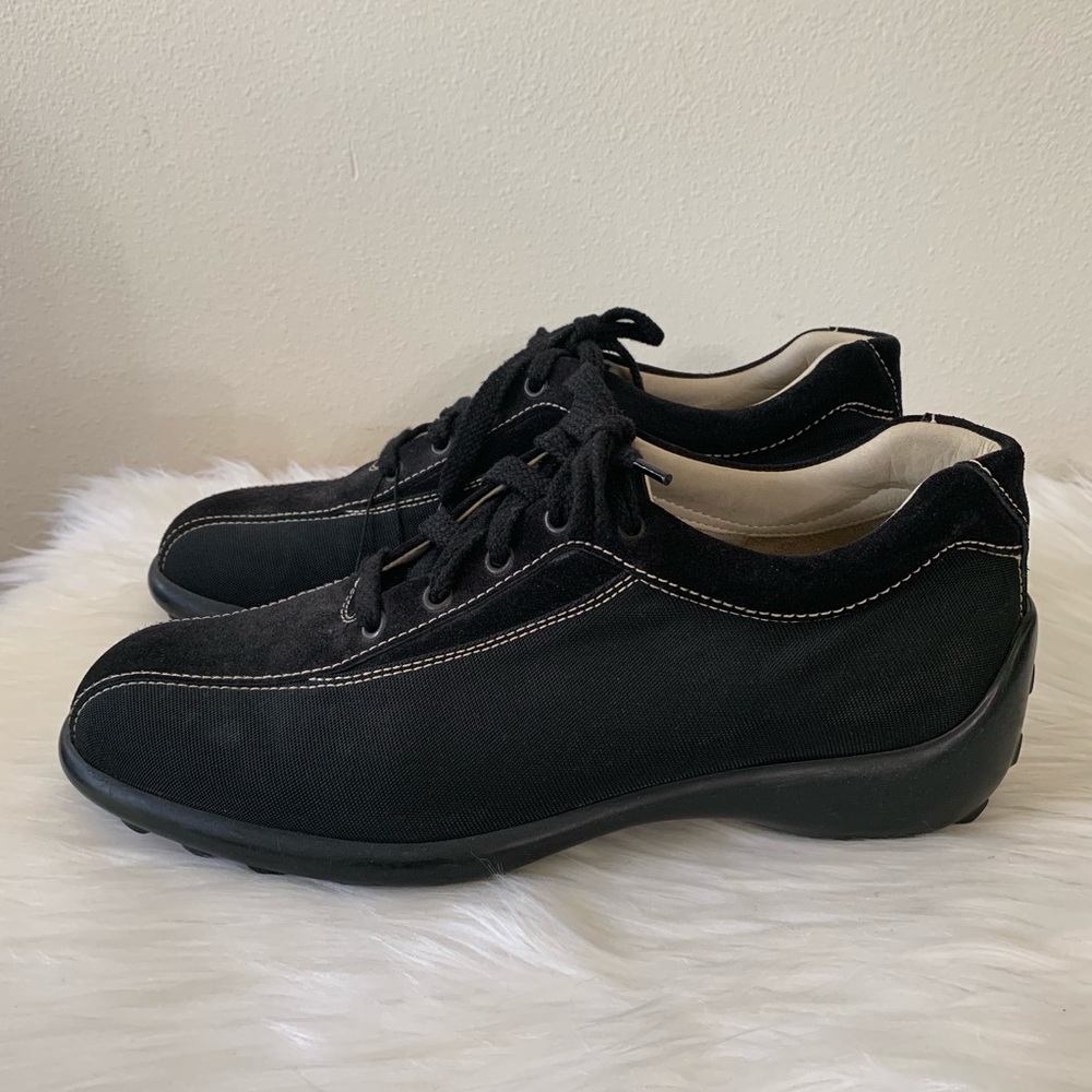 TOD’s Men’s shoes suede black size 9.5 - Picture 3 of 6